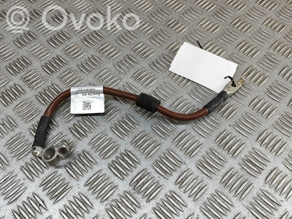 Porsche Taycan 9J1 Negative earth cable (battery) 