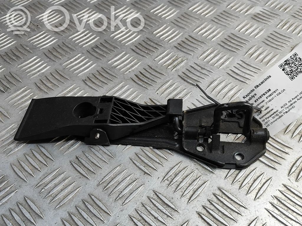 Audi A6 S6 C7 4G Système poignée, câble ouverture de capot
