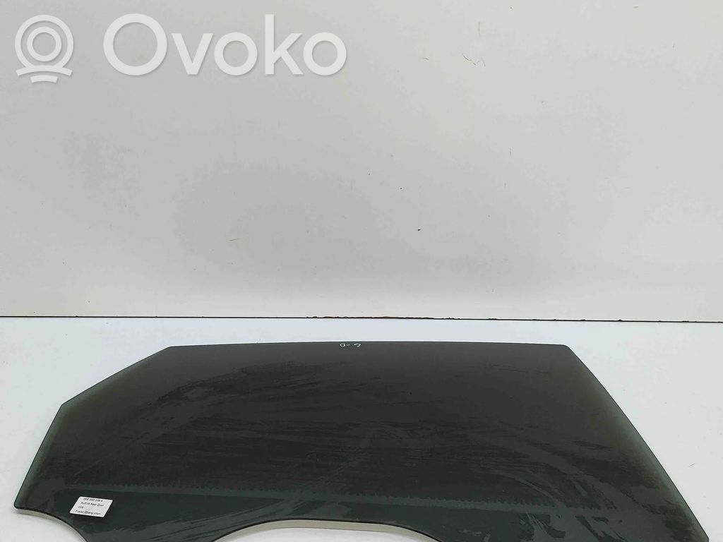 Audi e-tron Rear door window glass 