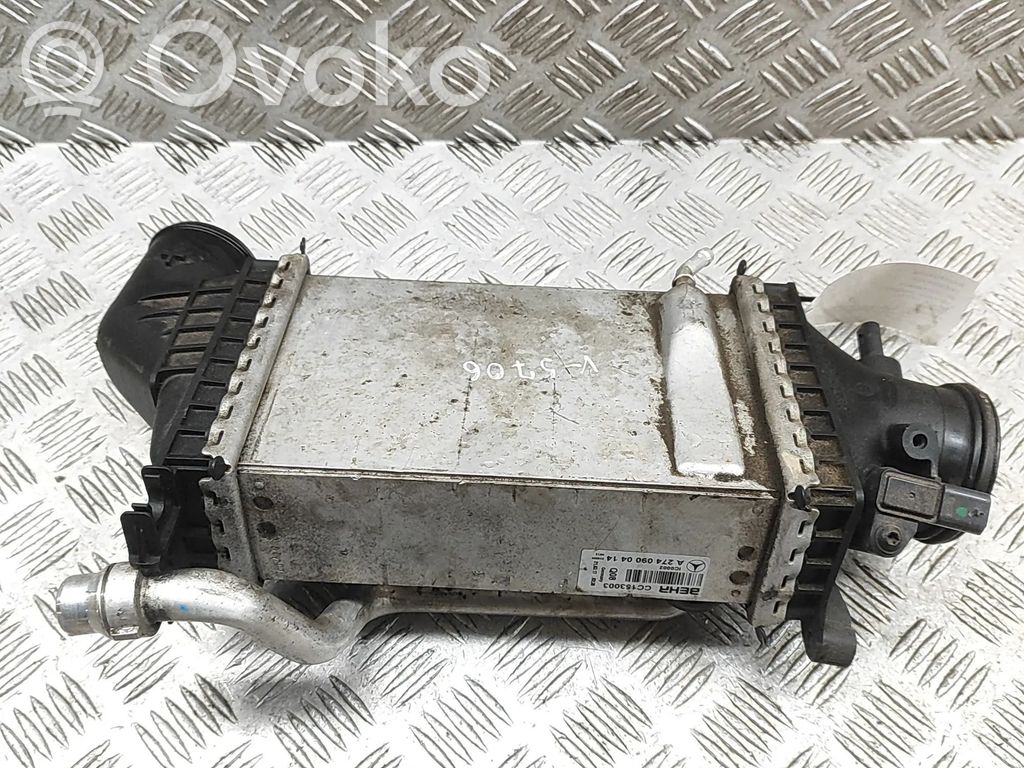 Mercedes-Benz C W205 Radiador intercooler 