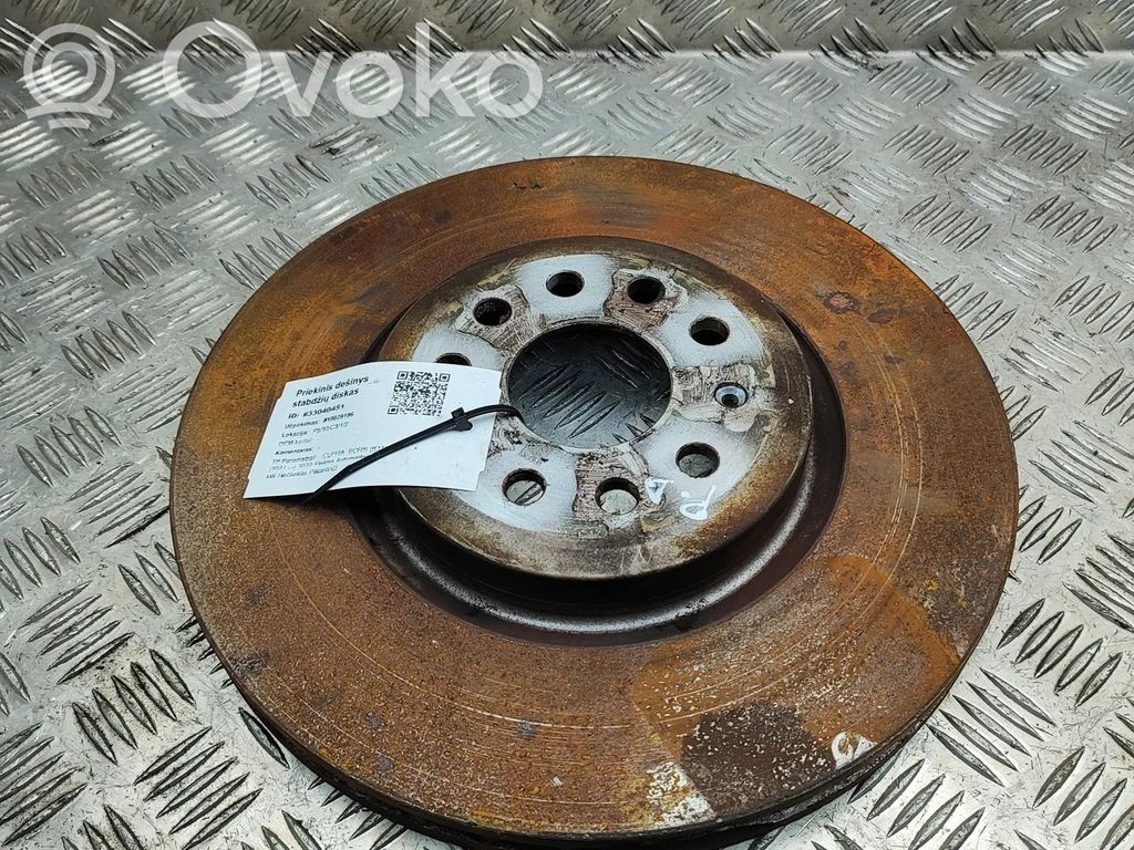 Priekinis stabdžių diskas   1EA615301A