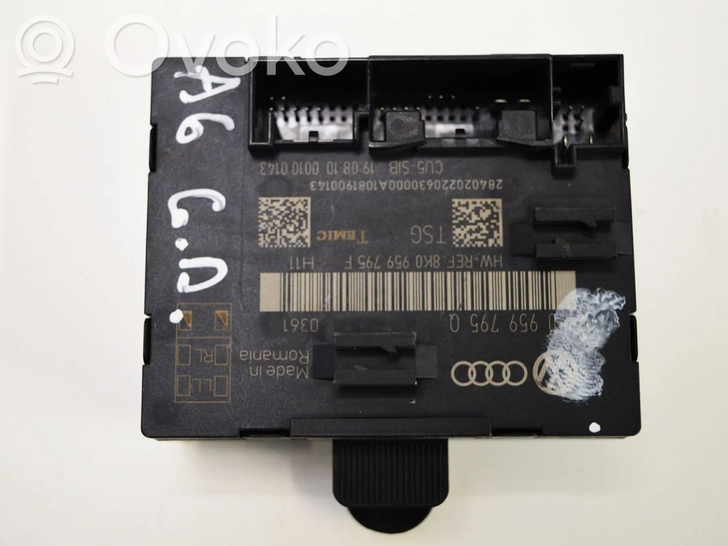 Audi A6 S6 C6 4F Alte dispozitive 