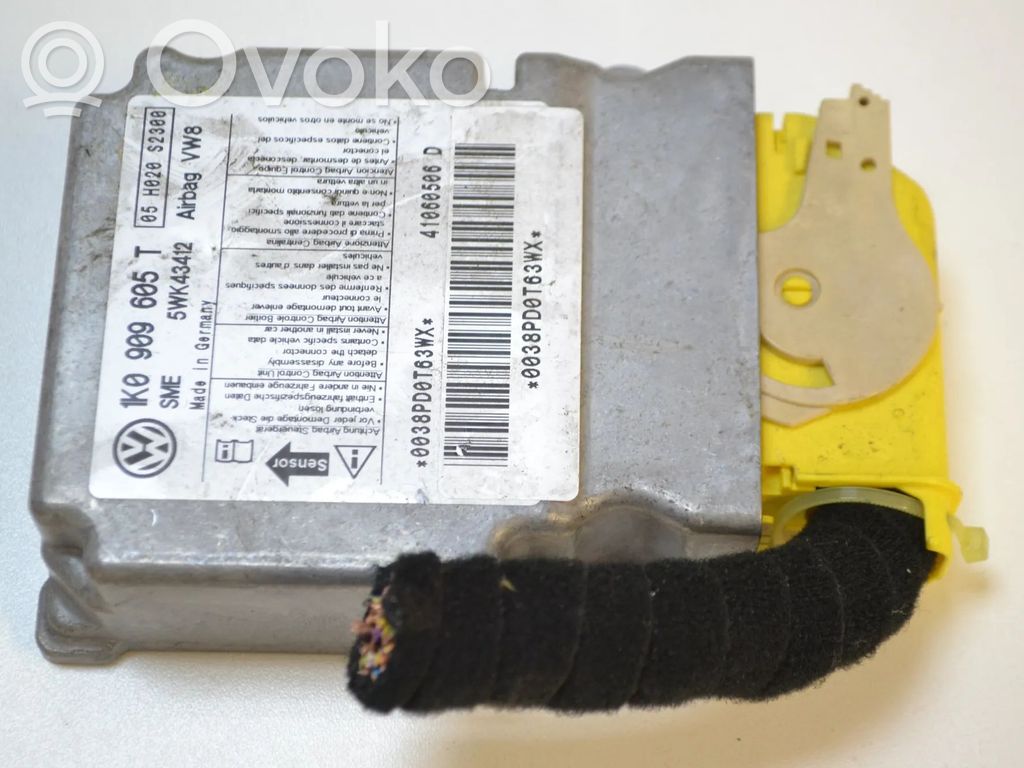 Volkswagen Golf V Unitate/modul de comandă airbaguri 