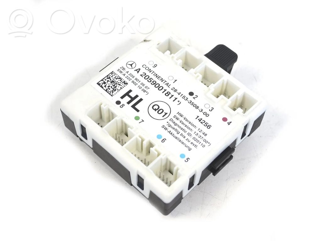 Unité de commande module de porte   A2059001811