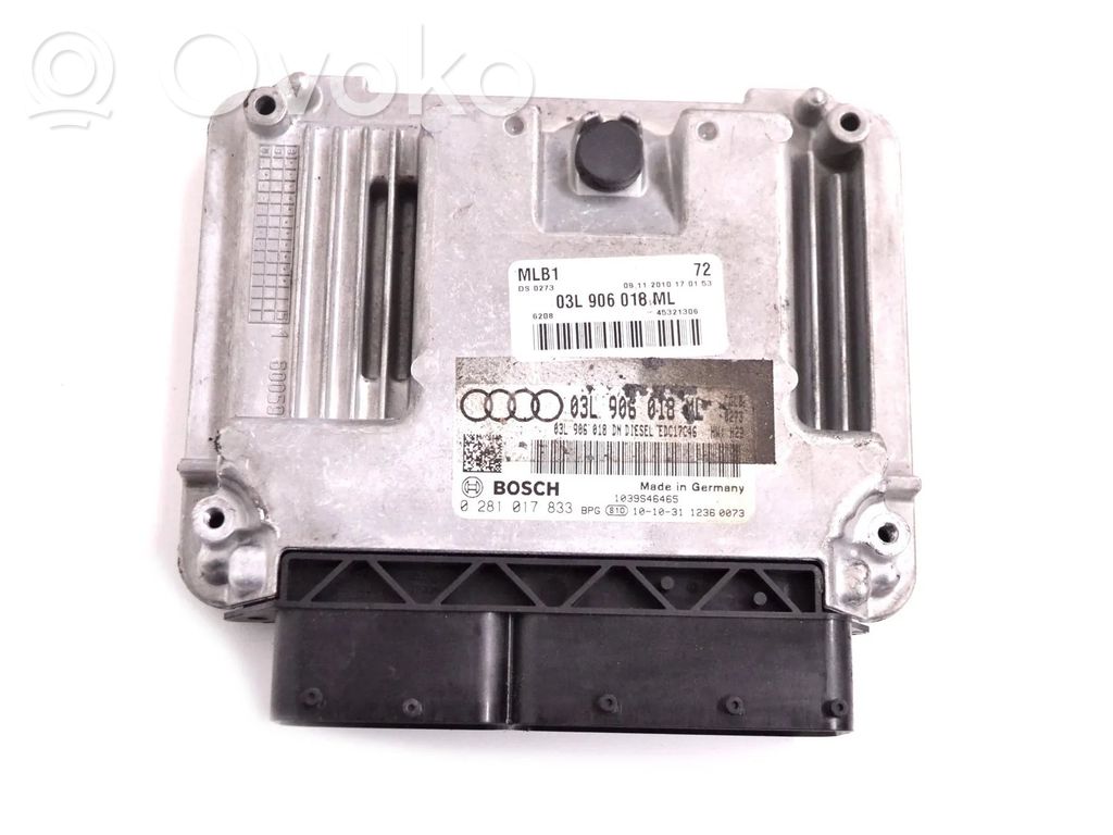 Audi Q5 SQ5 8R Engine control unit/module 