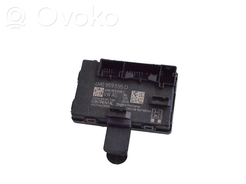 Unité de commande module de porte   4M0959595D