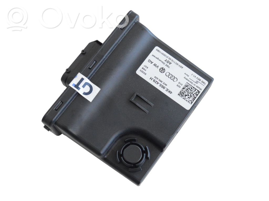 Porsche Taycan 9J1 Autres dispositifs 