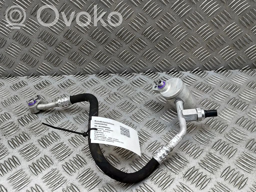 BMW iX Ilmastointilaitteen putki (A/C) 