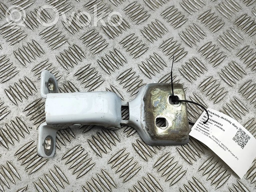 Renault Master III Front door upper hinge 