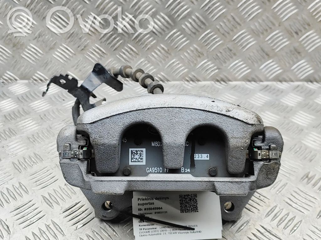 Land Rover Range Rover Evoque L551 Pinza del freno anteriore 