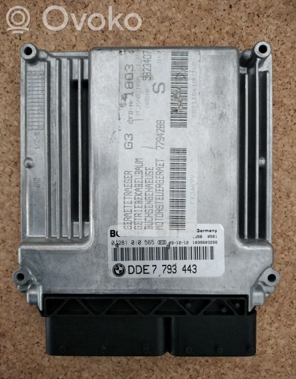 Dzinēja vadības bloks   7793443,0281010565