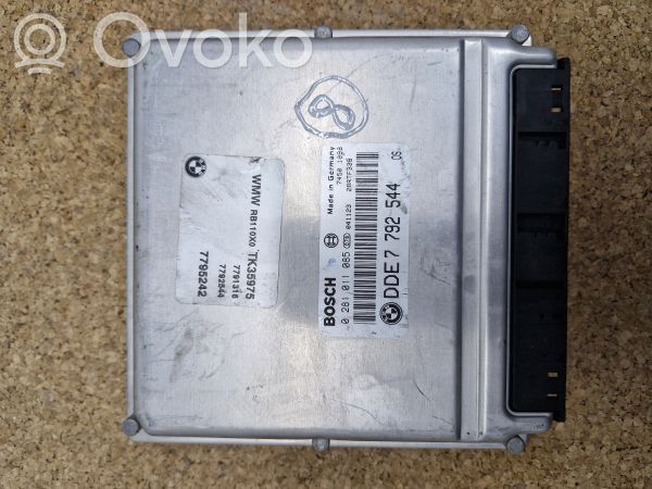 Engine control unit/module   7792544,0281011085