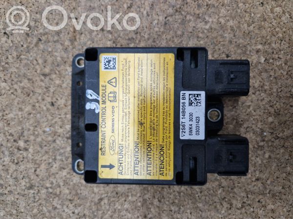Airbag control unit/module   2S6T14B056,BN