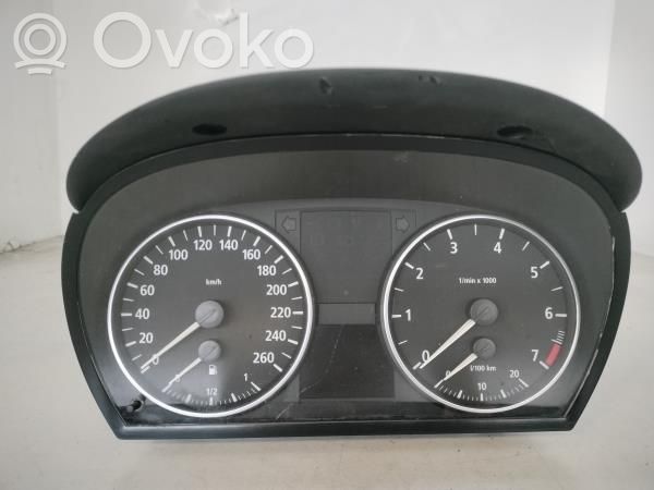 BMW 3 E90 E91 Speedometer (instrument cluster) 