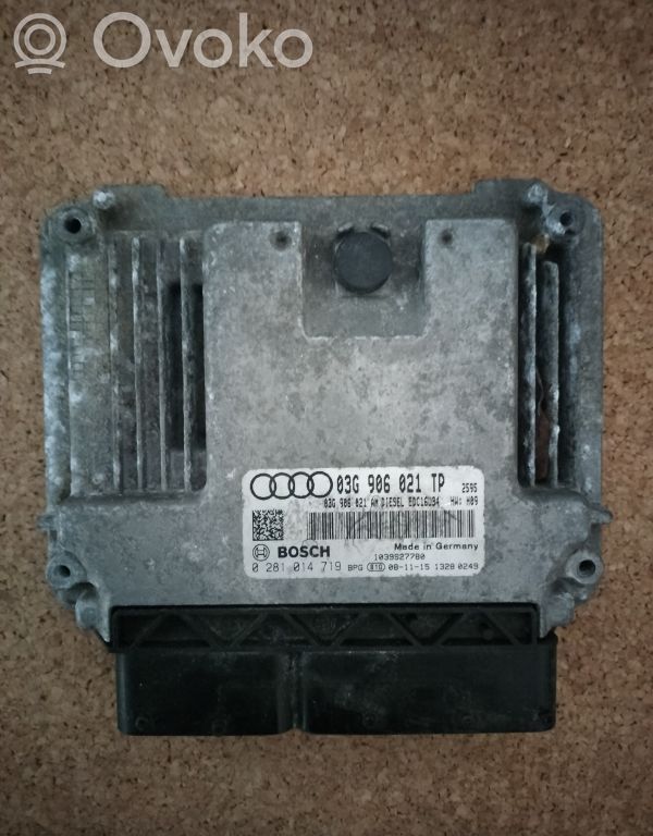 Audi A3 S3 8P Engine control unit/module 