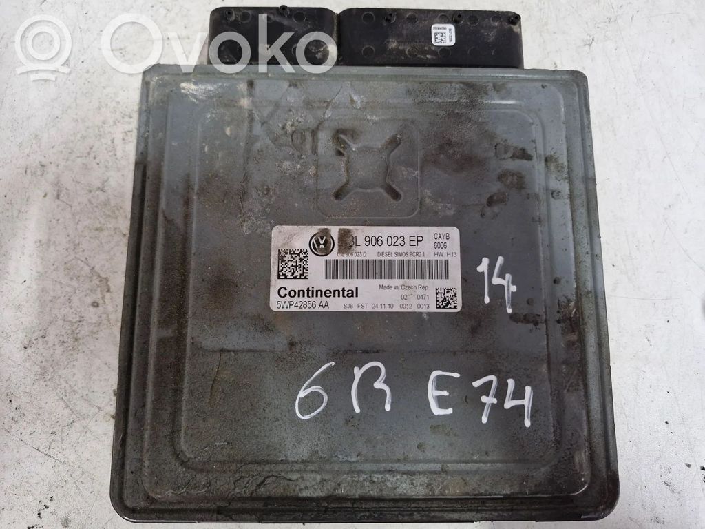 Engine control unit/module   03L906023EP,03L906023D,5WP42856AA