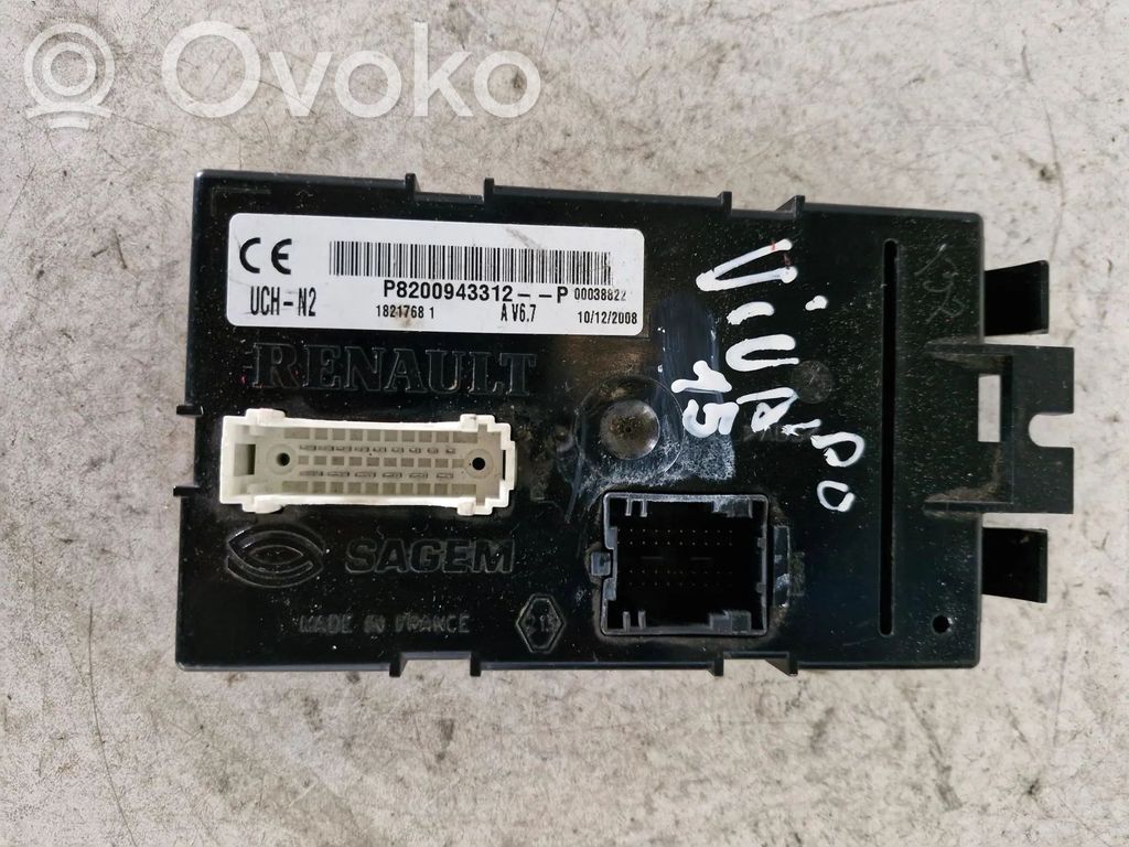 Opel Vivaro Citu veidu vadības bloki / moduļi 