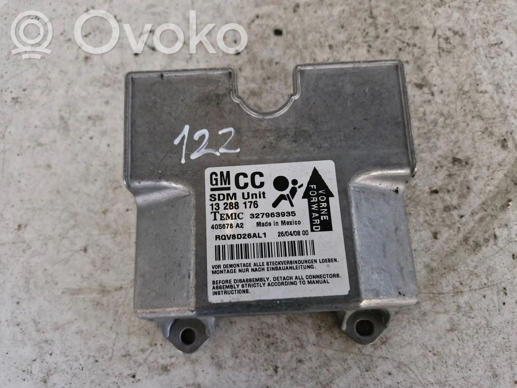 Airbag control unit/module   13288176,327963935