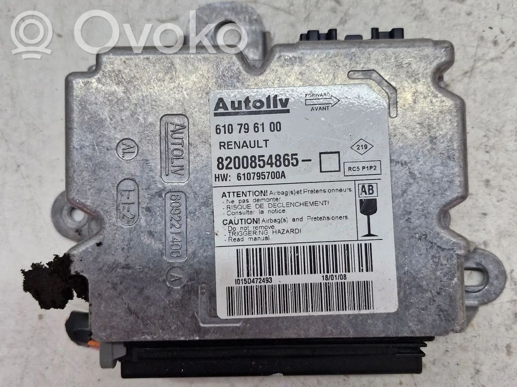 Renault Clio III Airbag control unit/module 