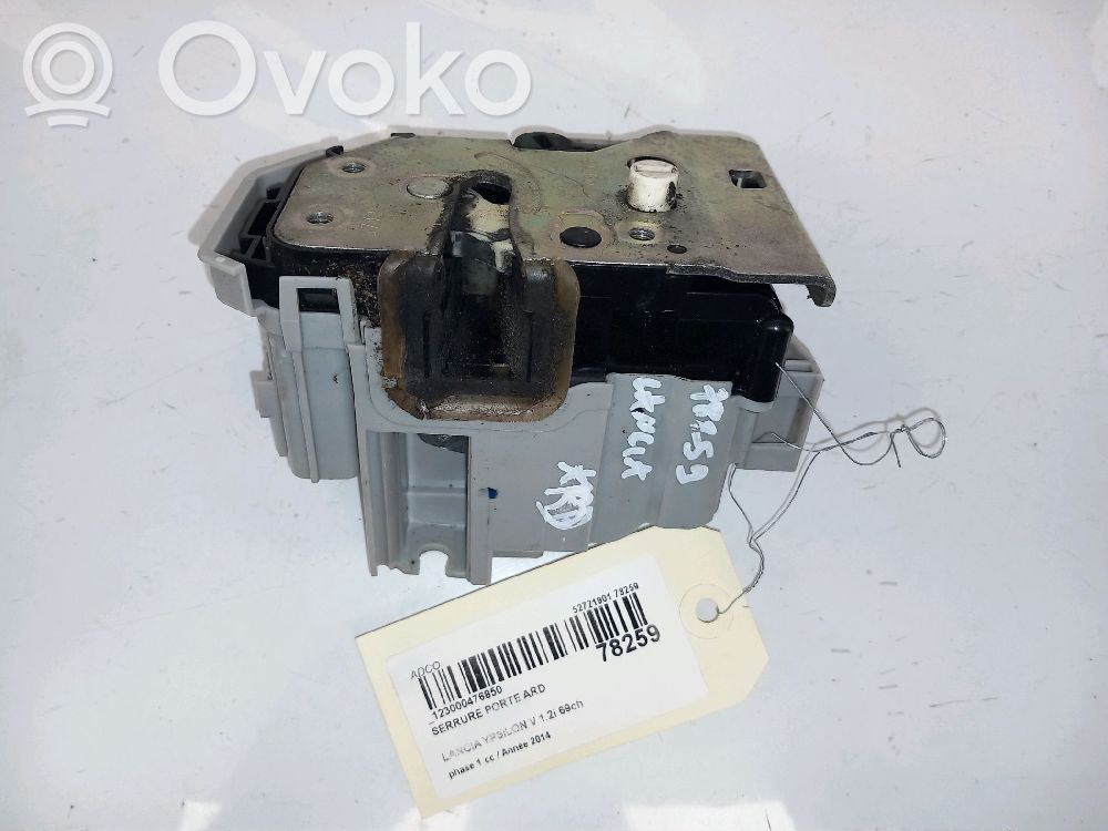 Lancia Ypsilon Takaoven lukko 