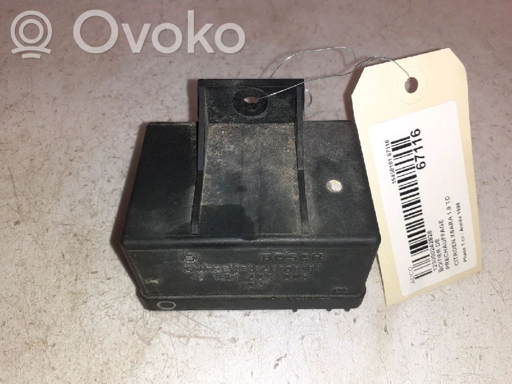 Citroen Xsara Kvēlsveču relejs 