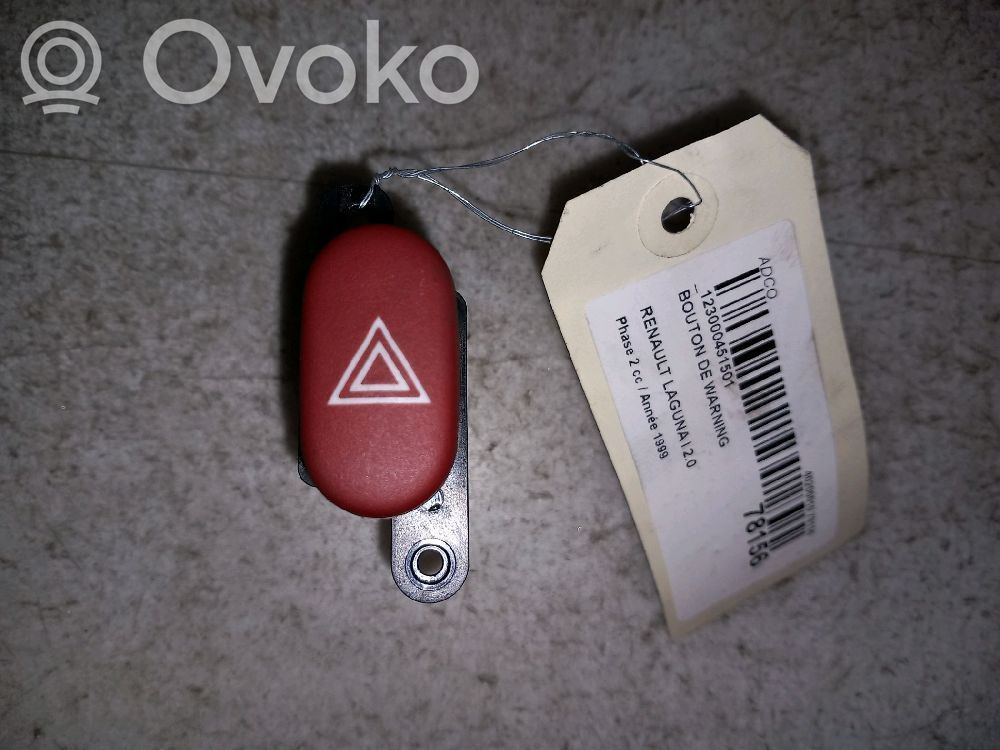 Hazard light switch   7700822955,7700822955
