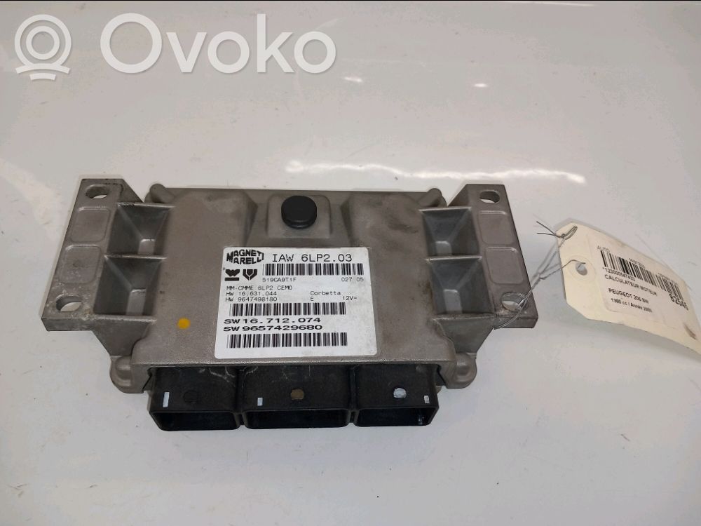 Peugeot 206 Engine control unit/module 