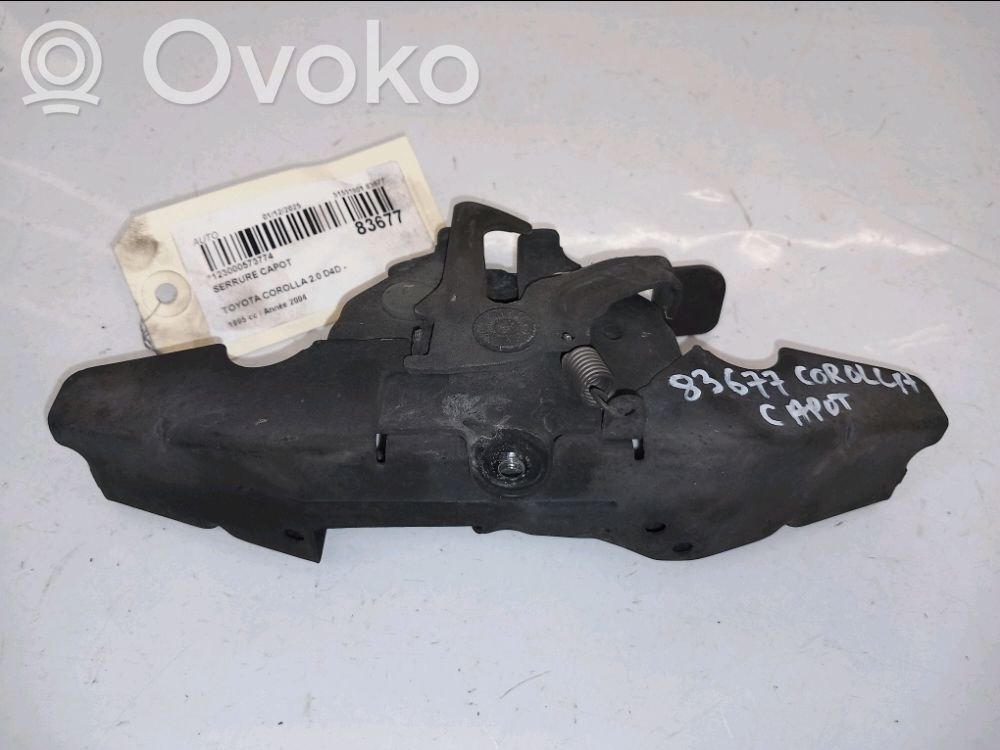 Toyota Corolla E120 E130 Încuietoare capotă 