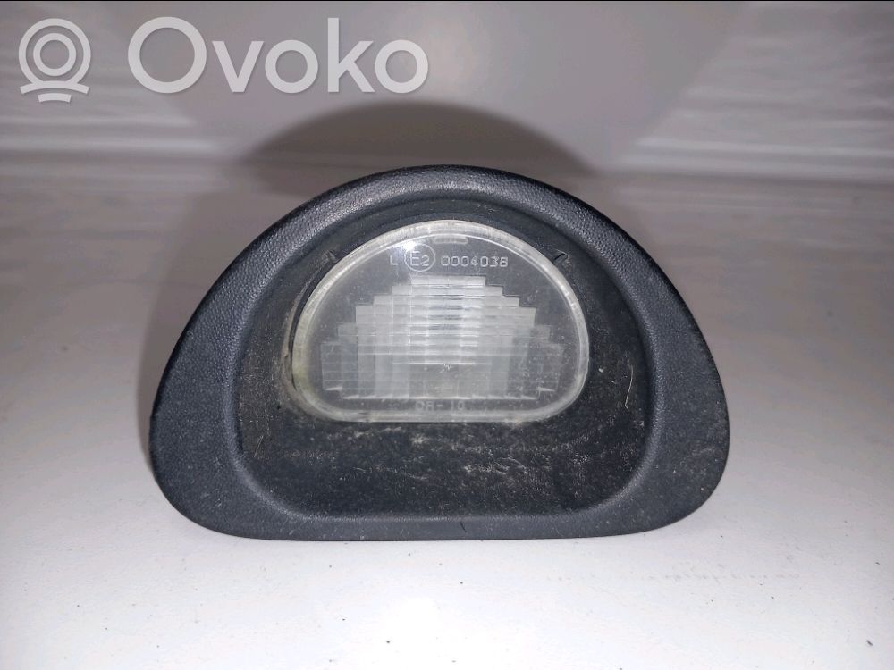 Number plate light   6340E2,6340E2