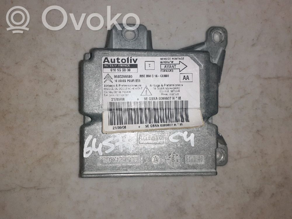 Citroen C4 Grand Picasso Airbag control unit/module 