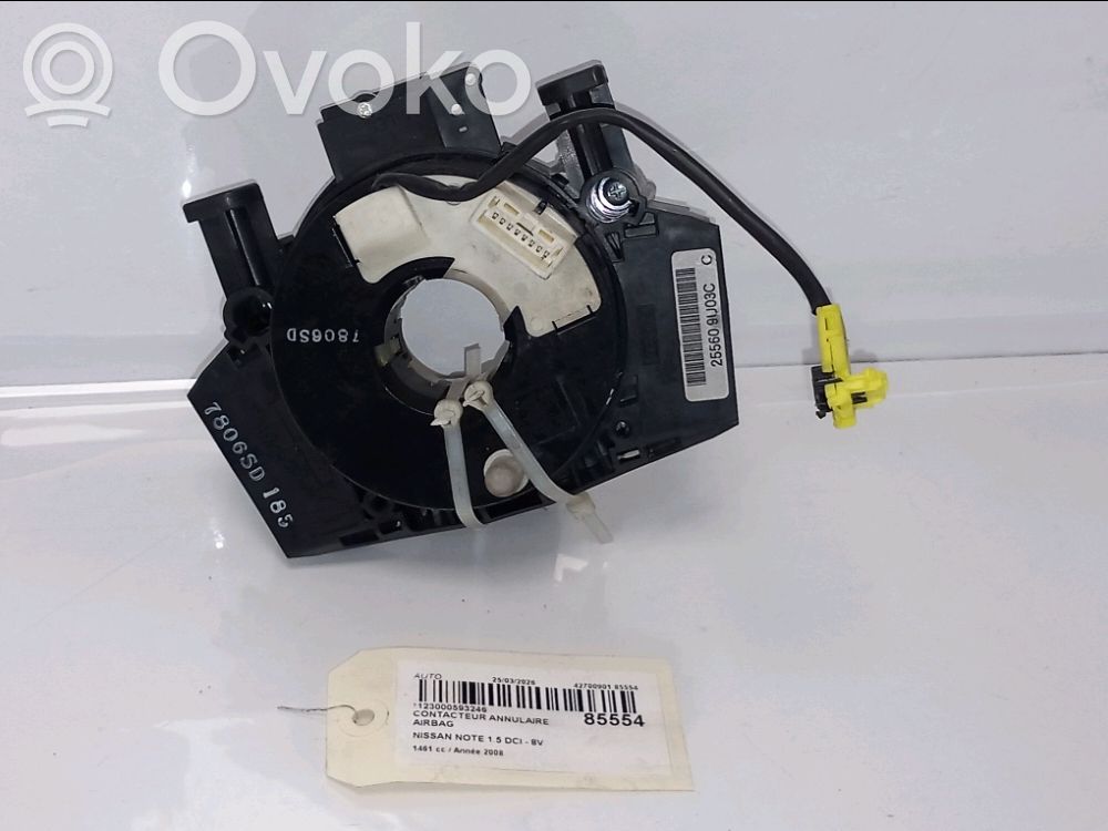 Nissan Note (E11) Airbag slip ring squib (SRS ring) 