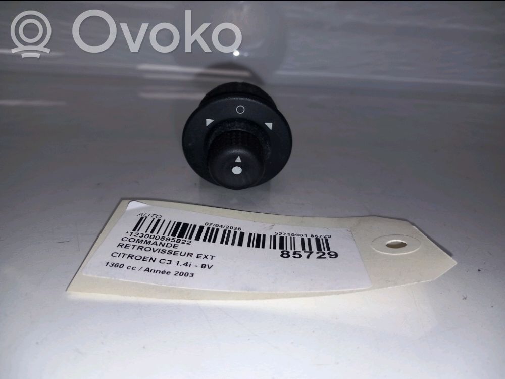 Wing mirror switch   6554L6,6554L6