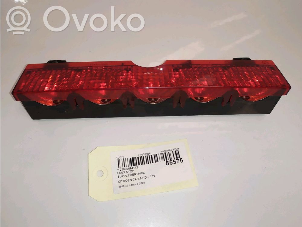 Citroen C4 I Third/center stoplight 