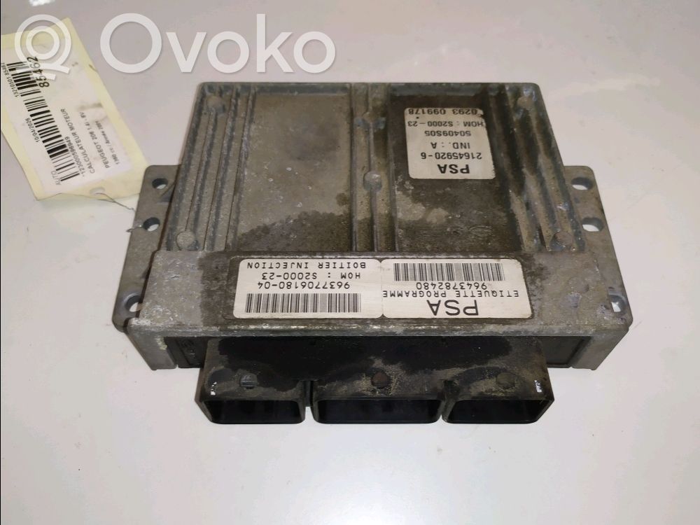 Peugeot 206 Engine control unit/module 