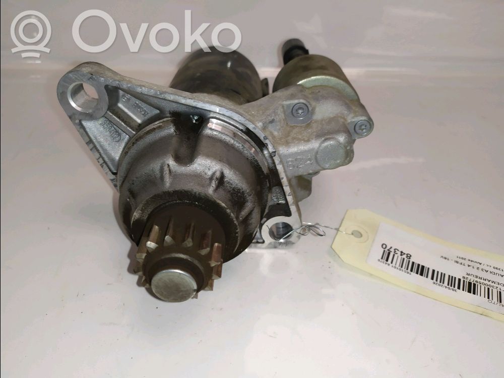 Audi A3 S3 8P Starteris 
