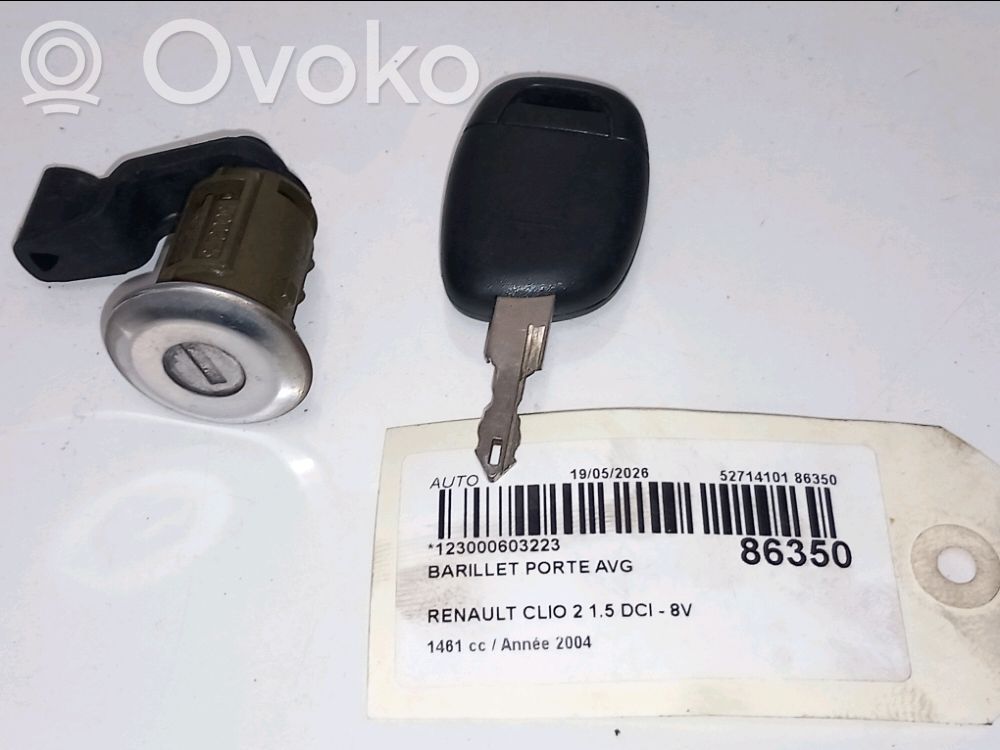 Renault Clio II Priekšpusē slēdzene 