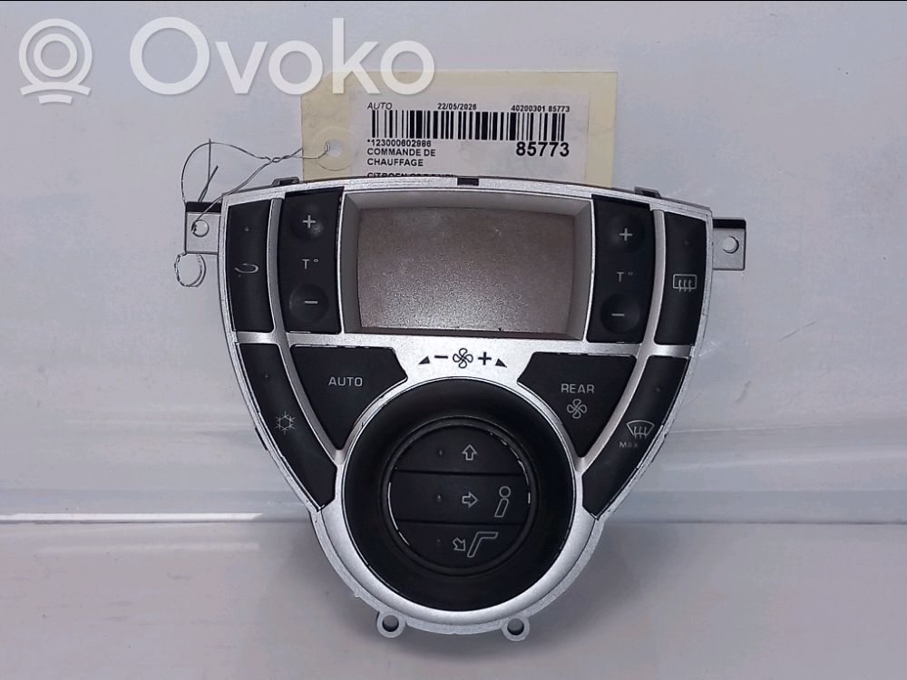 Citroen C8 Climate control unit 