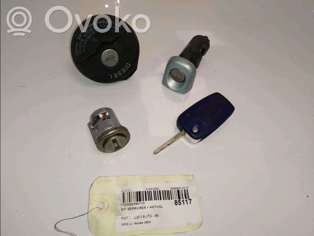 Fiat Stilo Cerradura de la columna de dirección 