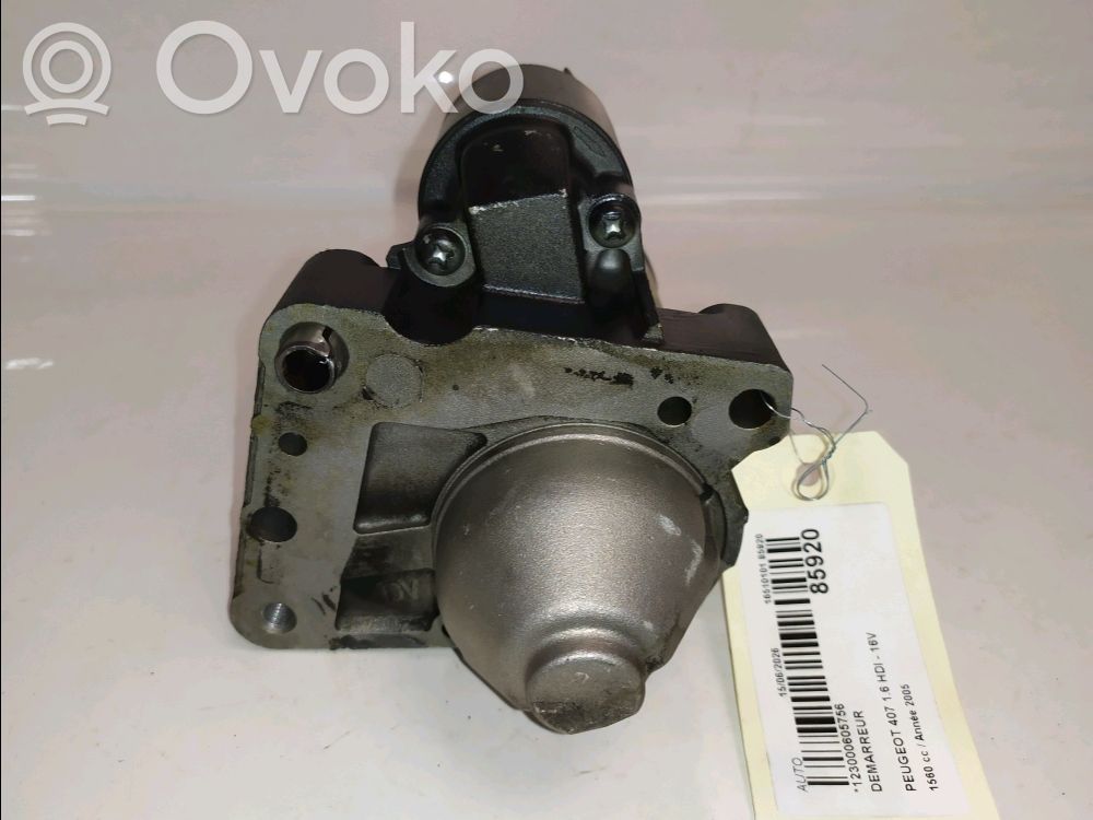 Peugeot 407 Motorino d’avviamento