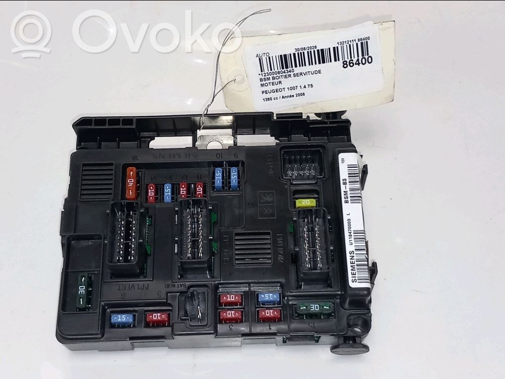 Unité de commande / module d'injection   6500Y1,6500Y1