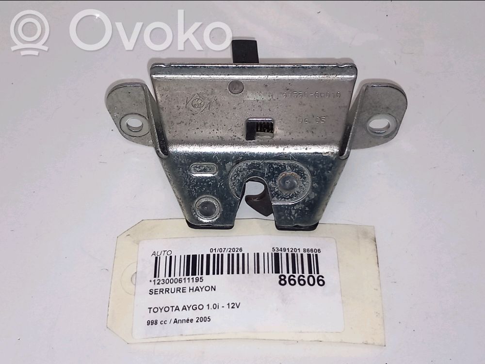 Toyota Aygo AB10 Încuietoare ușă față