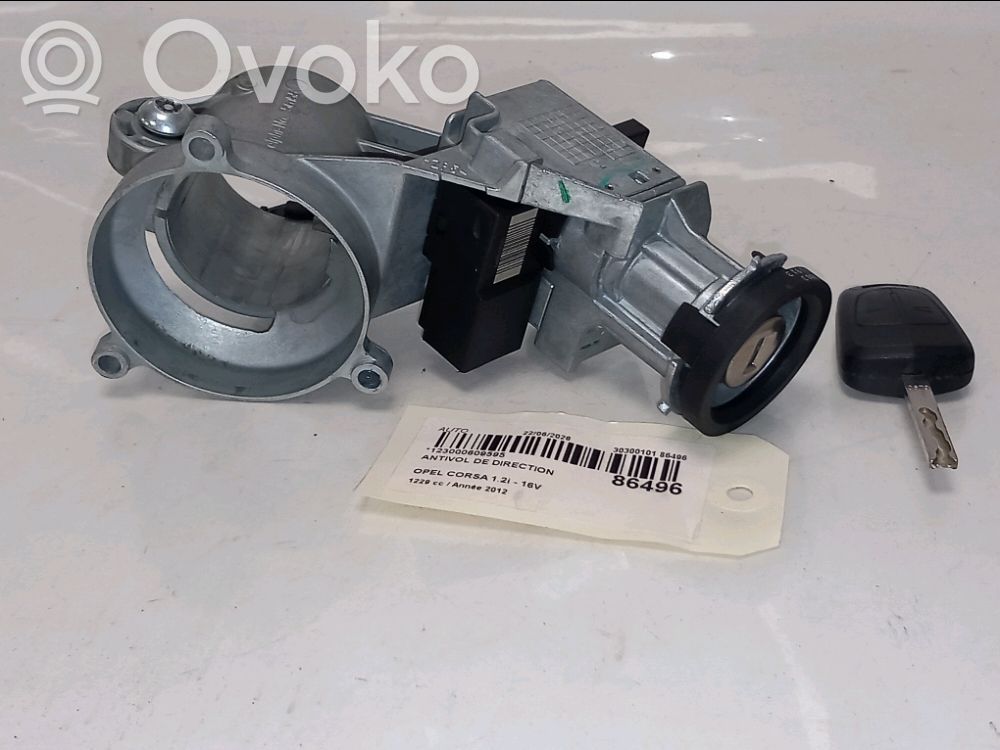 Opel Corsa D Verrouillage du volant 