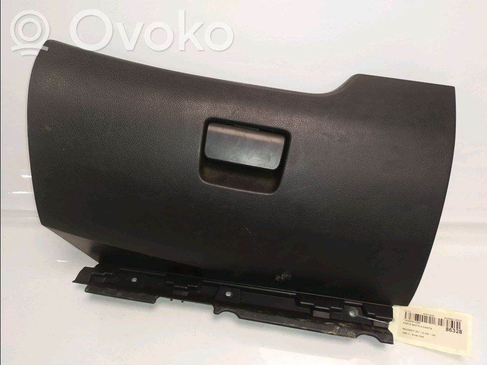 Peugeot 207 Tapa/cubierta de la guantera 