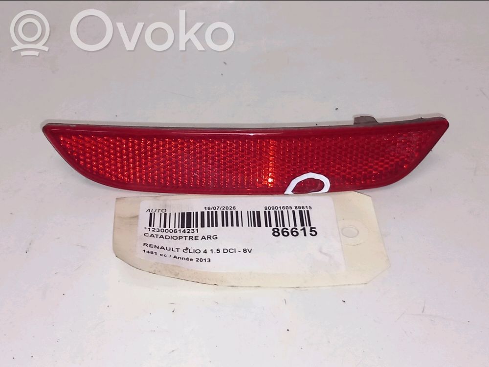 Renault Clio IV Riflettore fanale posteriore 