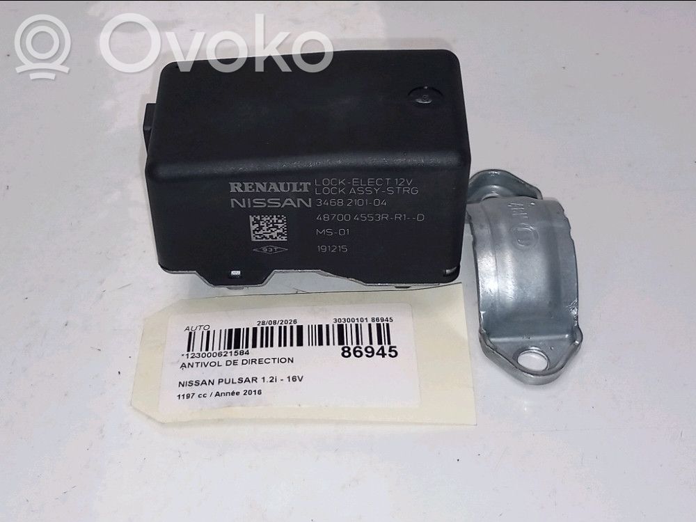 Nissan Pulsar Cerradura de la columna de dirección