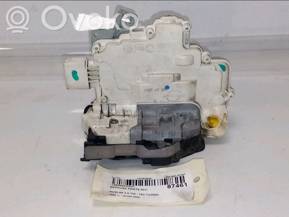 Audi A4 S4 B8 8K Moteur de verrouillage porte avant 