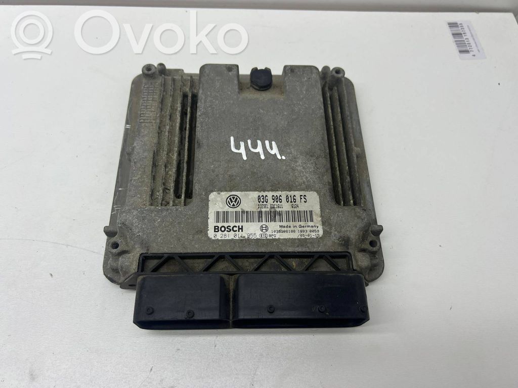 Volkswagen Golf V Engine control unit/module 
