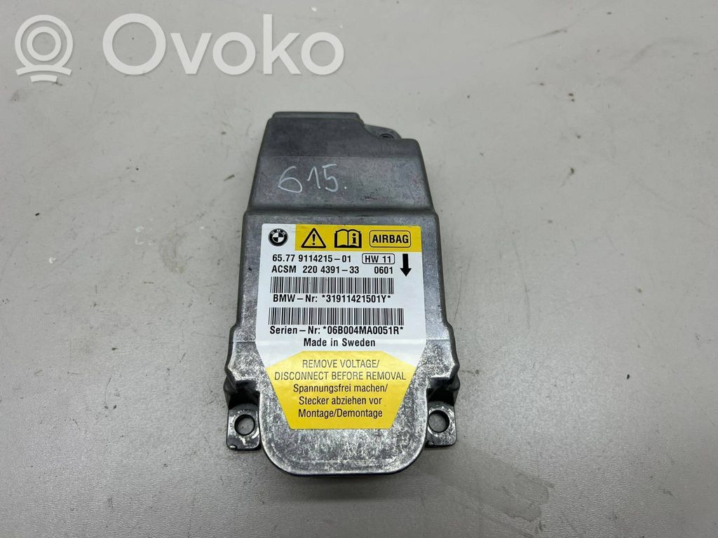 BMW 5 E60 E61 Airbag control unit/module 