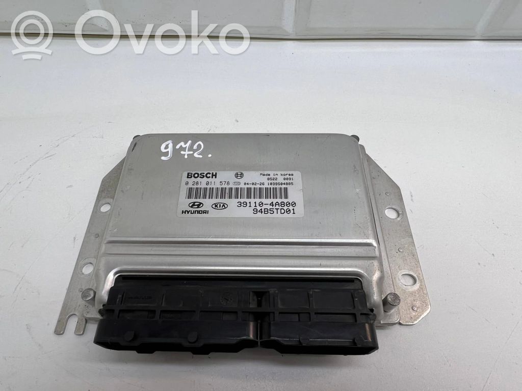 Sterownik / Moduł ECU   391104A800,94B5TD01,0281011578