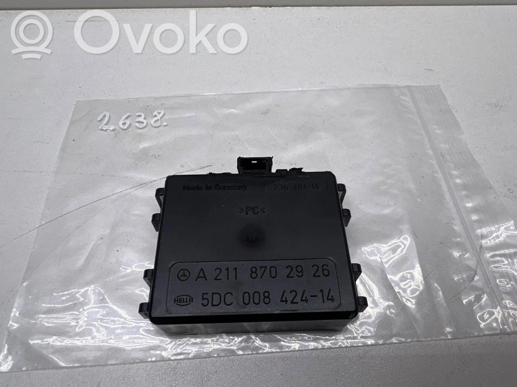 Mercedes-Benz CLS C219 Regensensor 
